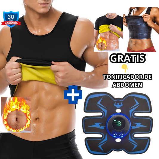 Super combo FAJA TERMICA REDUCTORA + Tonificador de abdomen