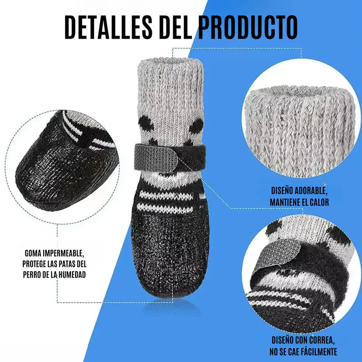 zapatos en silicona perros talla