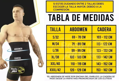 Bóxer Faja Control Total de Abdomen