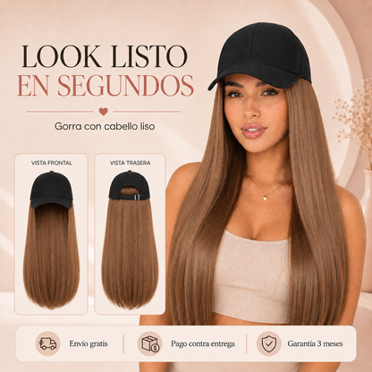 ¡EDICIÓN LIMITADA! PELUCA CON GORRA TRAVEL HAIR