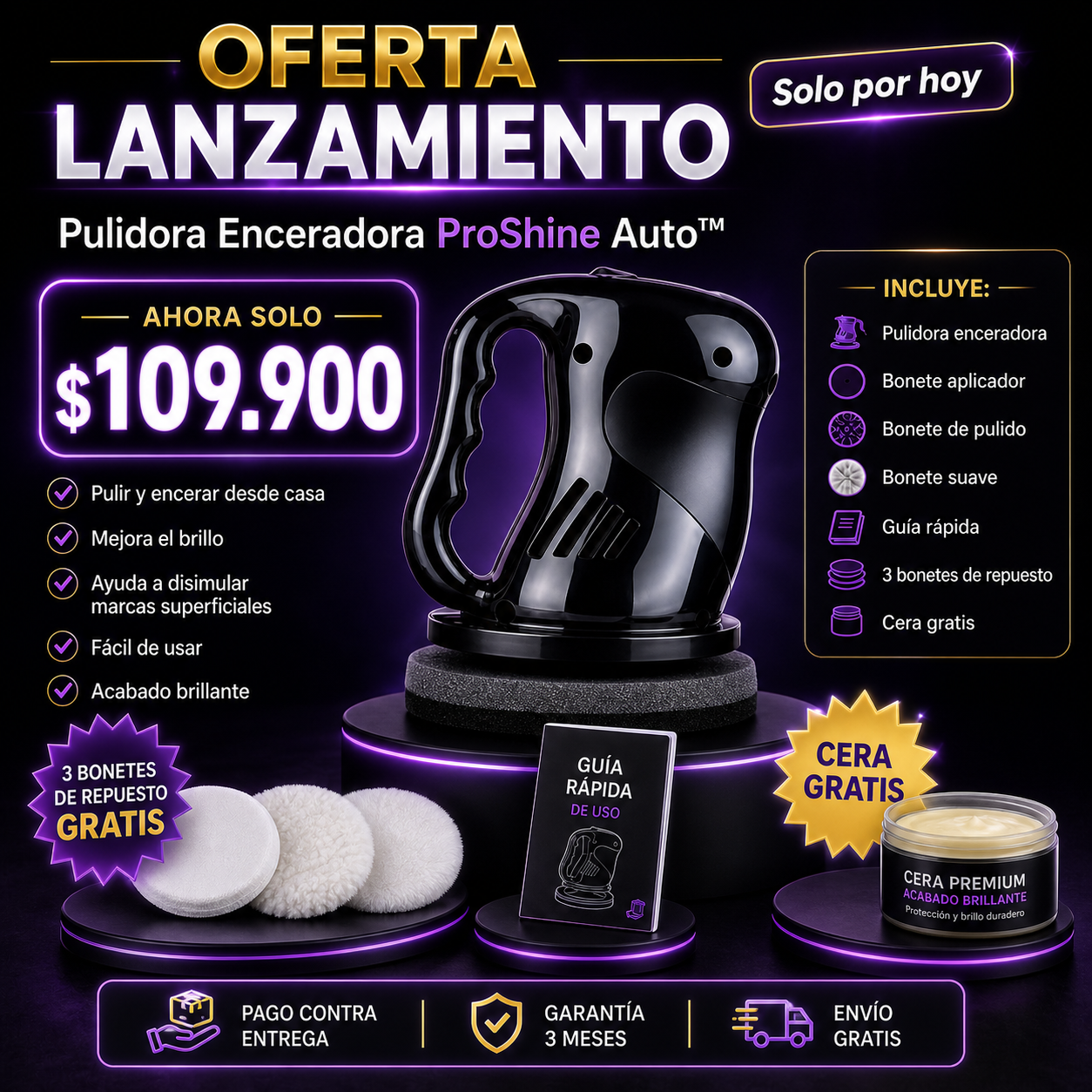 Pulidora Enceradora ProShine Auto™