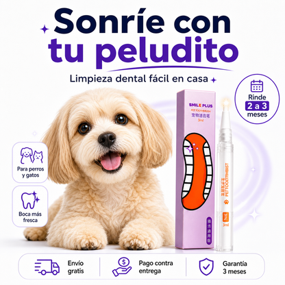 Blanqueador dental instantáneo Para mascotas X2