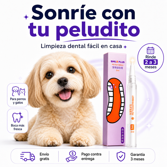 Blanqueador dental instantáneo Para mascotas X2