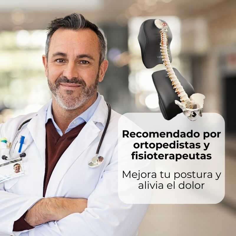 SitComfy® Kit Cojín para Cuello Y Espalda Antifatiga