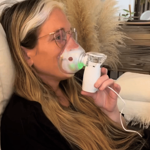 Inhalador nebulizador portátil pilas USB – Tienda Rubi