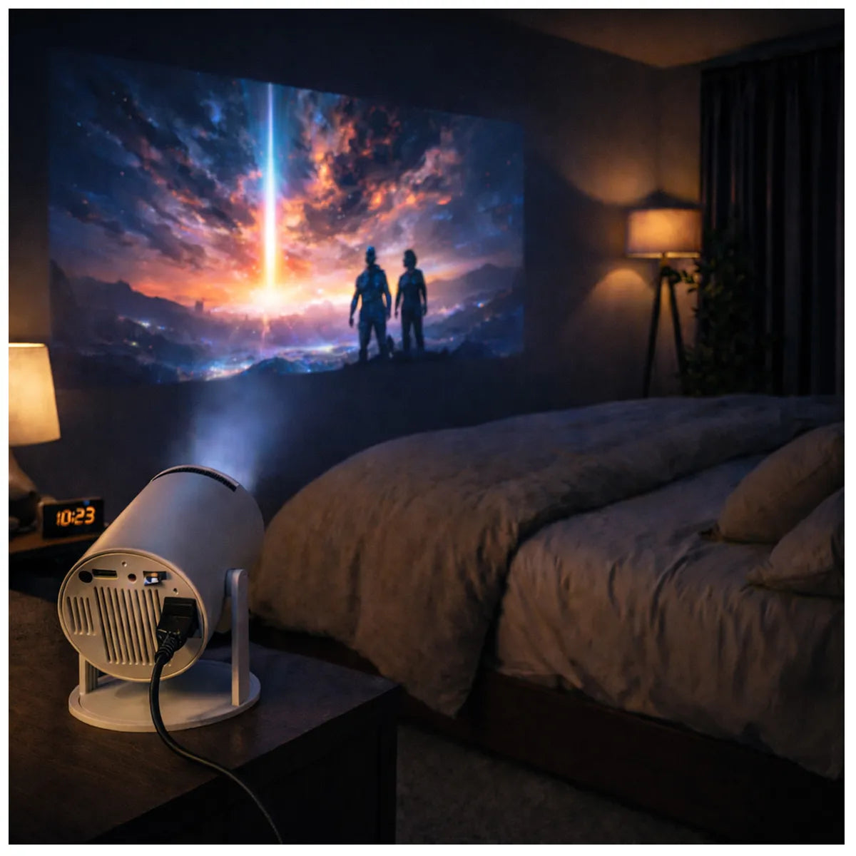Proyector Smart Para Cine En Casa Hy300